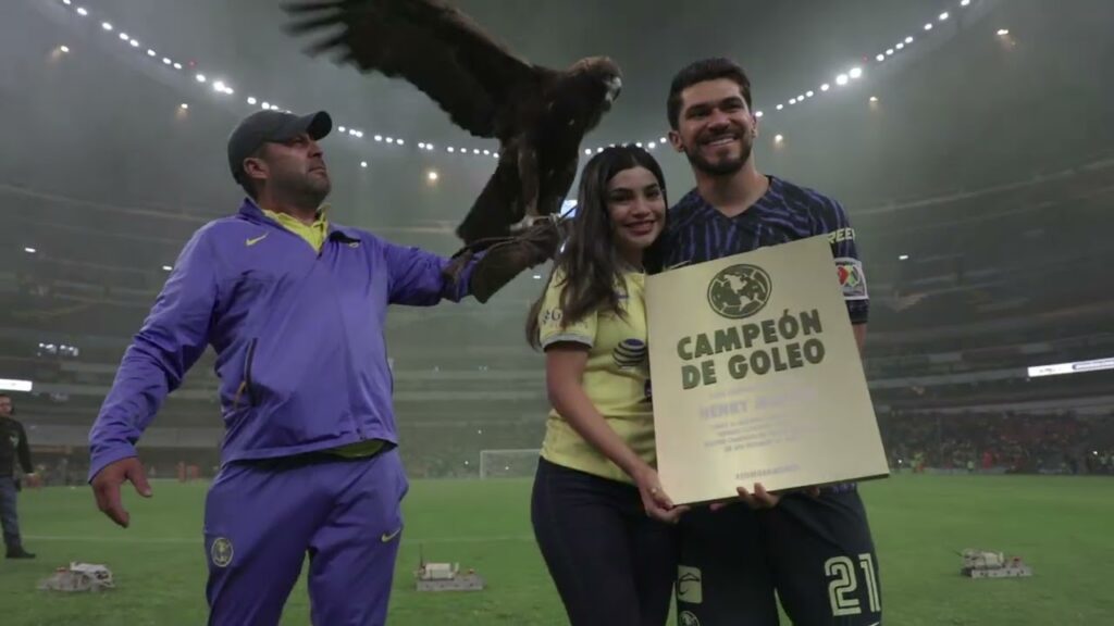 Homenaje a Henry Martín goleador Águila del futbol mexicano con 14 Goles del CL23