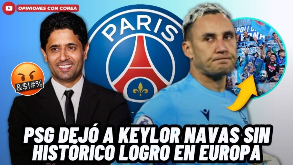 INCREÍBLE! PSG PROVOCÓ ADREDE QUE KEYLOR NAVAS NO PUDIERA OBTENER UN LOGRÓ HISTÓRICO EN EUROPA😱