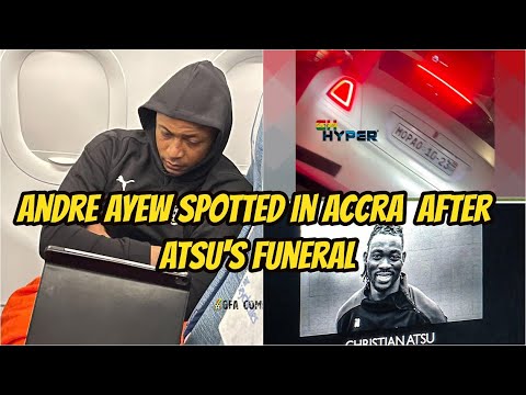 Andre Ayew becomes first Black Stars player to land in Ghana ahead of Angola match Andre Ayew becomes first Black Stars player to land in Ghana ahead of Angola match