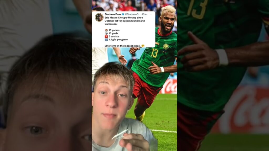 CHOUPO-MOTING LA BESTIA DE CAMERÚN 🇨🇲 | #futbol #youtubeshorts #mundial