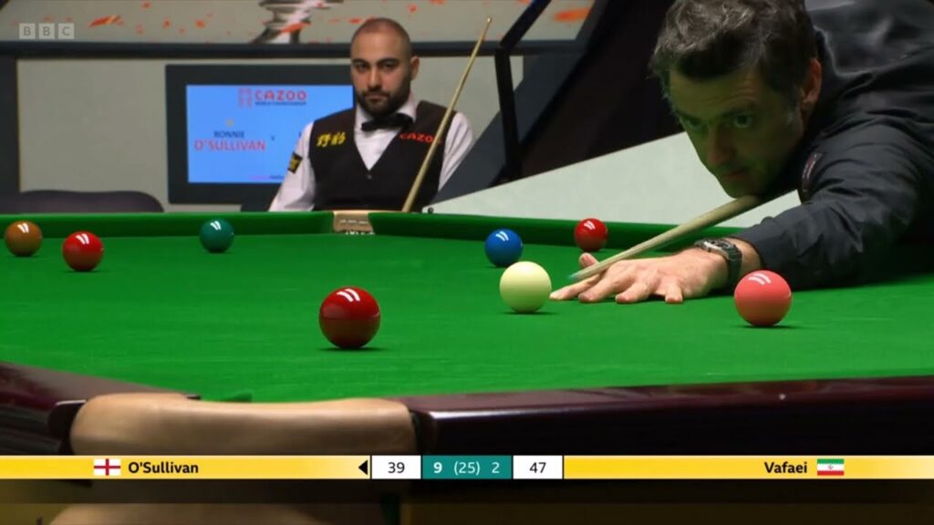 Ronnie O’Sullivan vs Hossein Vafaei World Snooker Championship 2023 Round 2 Full Session 2 HD Ronnie O'Sullivan vs Hossein Vafaei World Snooker Championship 2023 Round 2 Full Session 2 HD