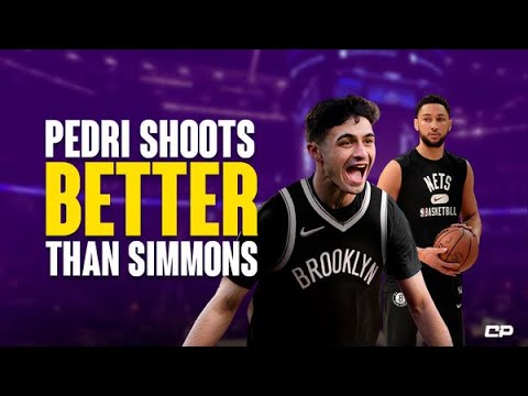 FC Barcelona's Pedri Shoots BETTER Than Simmons 😂| Highlights #Shorts