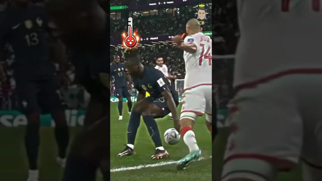 voir le petit pont de Laïdouni sur Camavinga #shorts #france #camavinga #cr7 #فرنسا