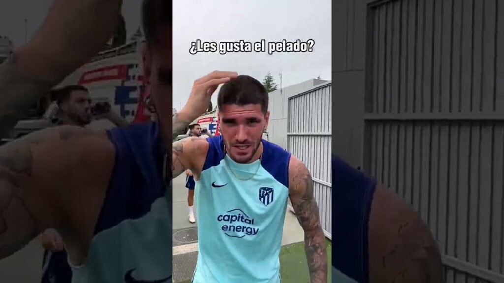 Te gusta el nuevo look de RODRIGO DE PAUL ¿si o no? A VOTAR (vía @atleticodeadrid/TT) | #shorts