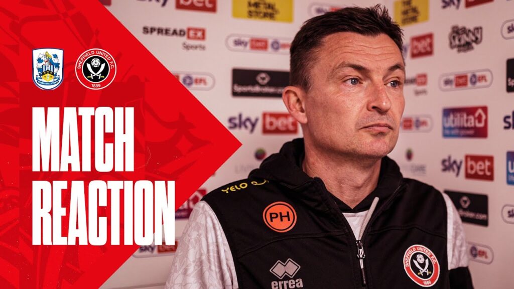 Paul Heckingbottom | Post Match Reaction | Huddersfield 1-0 Sheffield United