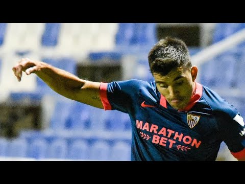 Los primeros minutos de Acuña como sevillista