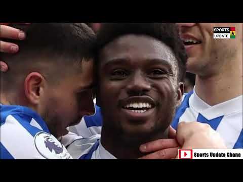 Injured Tariq Lamptey spotted at Brighton's 1-0 win over Man Utd
