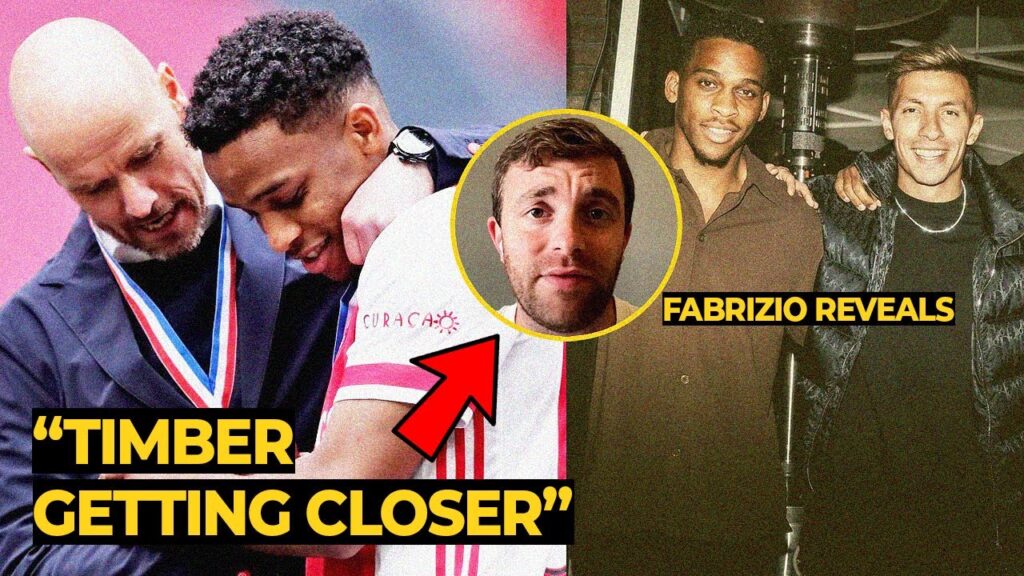 Jurrien Timber admits TRANSFER departure is 'getting closer & closer' | Manchester United News Today