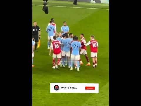 Foden fight Ben White | Manchester city Against Arsenal