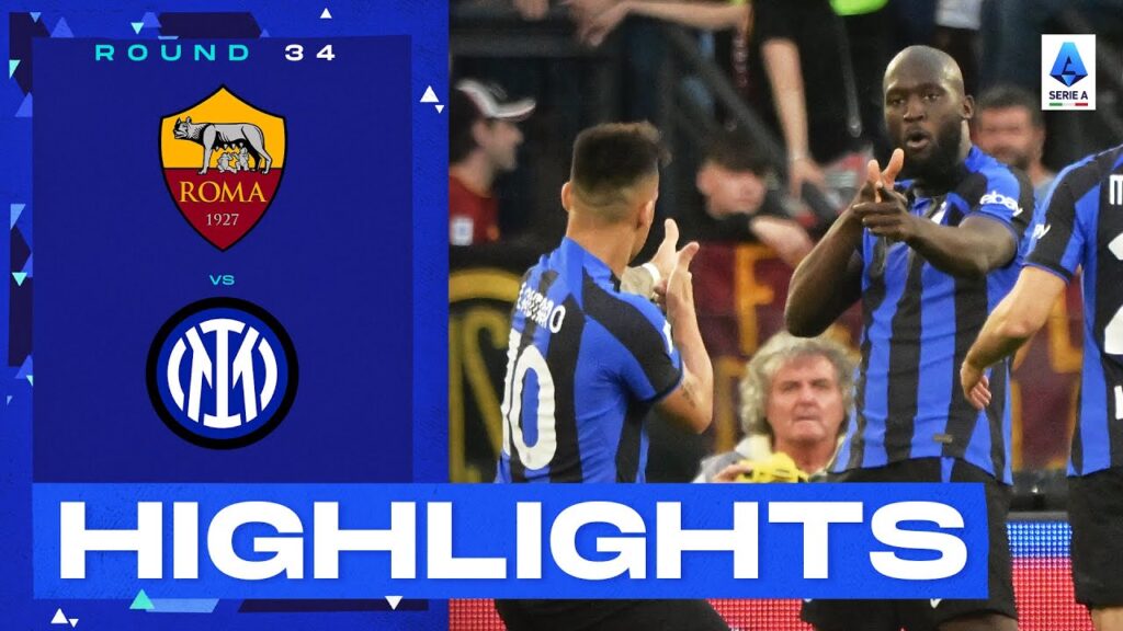 Roma-Inter 0-2 | Lukaku back on the scoresheet: Goals & Highlights | Serie A 2022/23