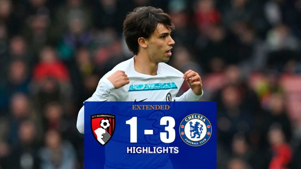 João Félix Goal | João Félix Hoy | Bournemouth vs Chelsea 1-3 | Highlights | Premier League 2023
