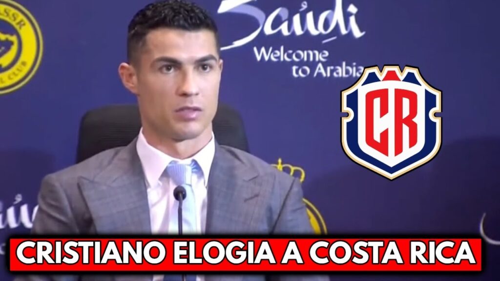 CRISTIANO RONALDO ELOGIA A COSTA RICA