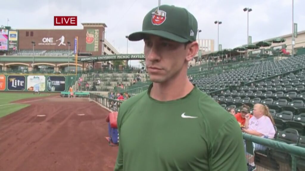 Anthony Contreras talks live with WANE about the TinCaps pitching prospects on 7/18/16
