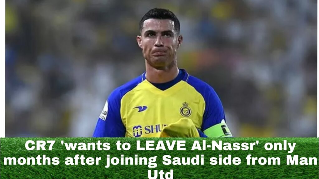 Cristiano wants to leave Al-Nassr  #cristiano #alnassr #viral