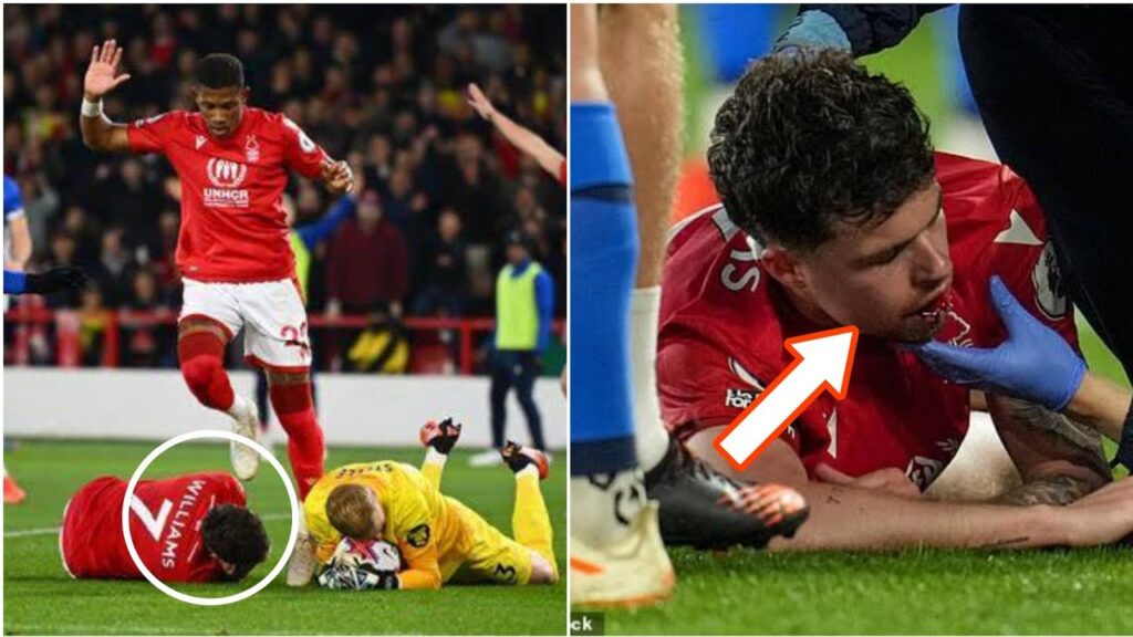 Neco Williams INJURY Vs Brighton