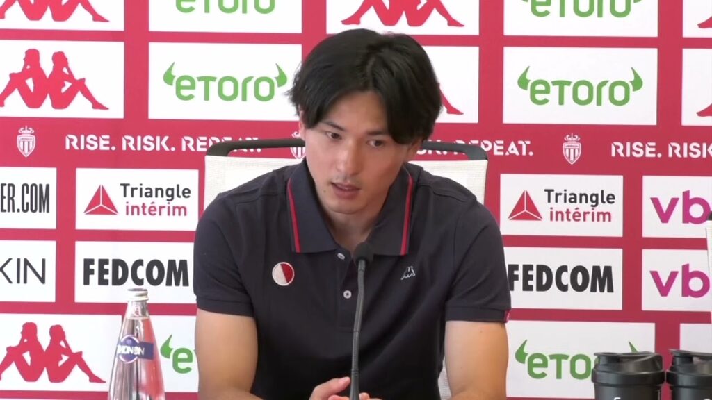 Minamino and Embolo presented by AS Monaco｜南野 拓実｜みなみの たくみ