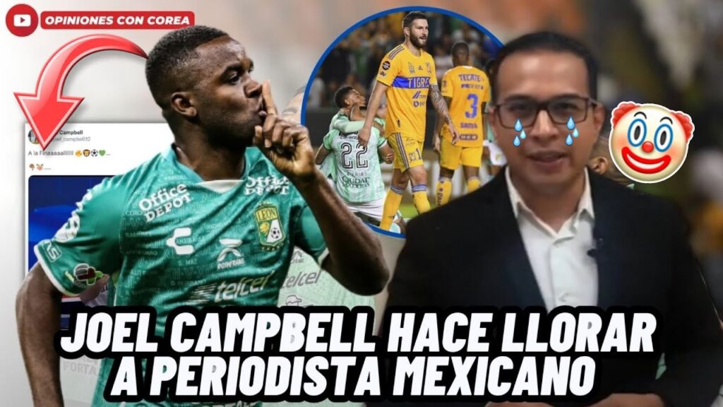 TICO JOEL CAMPBELL HUMILLA Y HACE LLORAR A PERIODISTA MEXICANO TRAS ELIMINAR A TIGRES😱