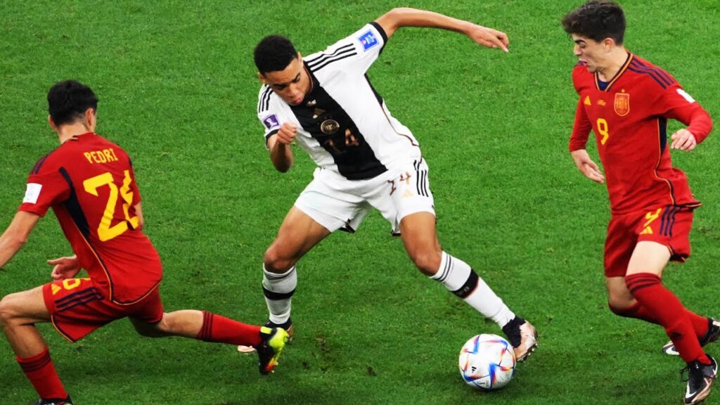 Jamal Musiala 2022/23 – Dribbling Skills & Goals. Jamal Musiala 2022/23 - Dribbling Skills & Goals.