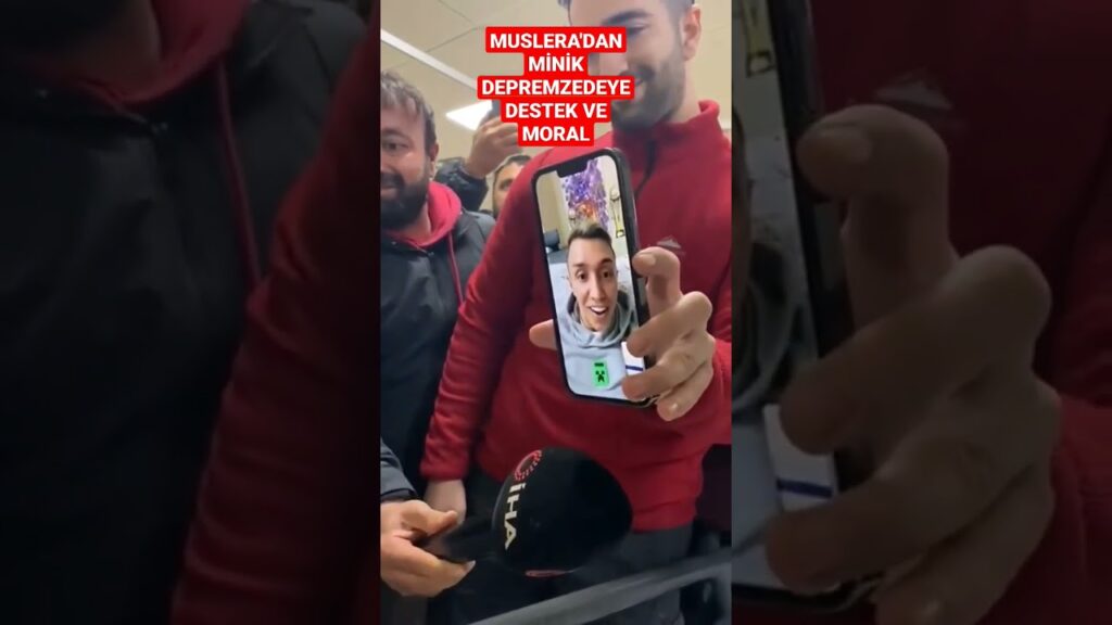 FERNANDO MUSLERA'DAN MİNİK DEPREMZEDEYE DESTEK VE MORAL #galatasaray