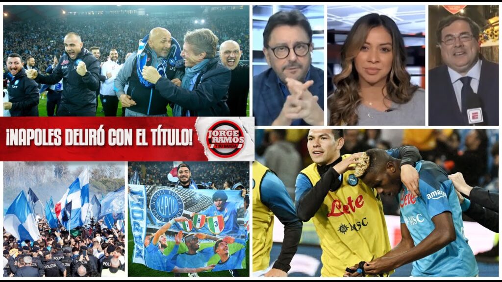 Napoli y Chucky festejan título de Serie A que vienen trabajando años atrás | Jorge Ramos y su Banda Napoli y Chucky festejan título de Serie A que vienen trabajando años atrás | Jorge Ramos y su Banda