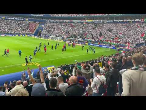 BÓJKA PO MECZU LEGIA - RAKÓW! MLADENOVIĆ UDERZYŁ 3 PIŁKARZY RAKOWA😮