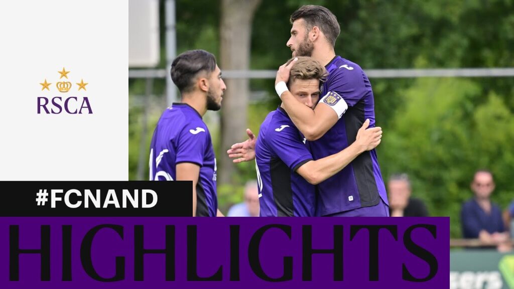 HIGHLIGHTS: FC Nordsjaelland - RSC Anderlecht | Friendly | 2022-2023