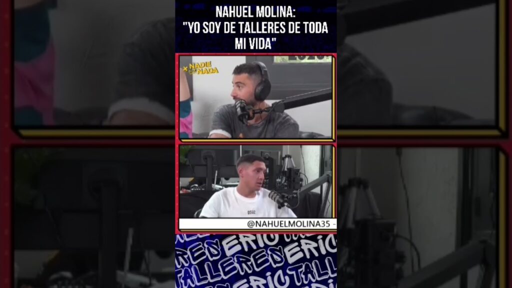 Nahuel Molina: "Yo soy de Talleres de toda mi vida" #talleres