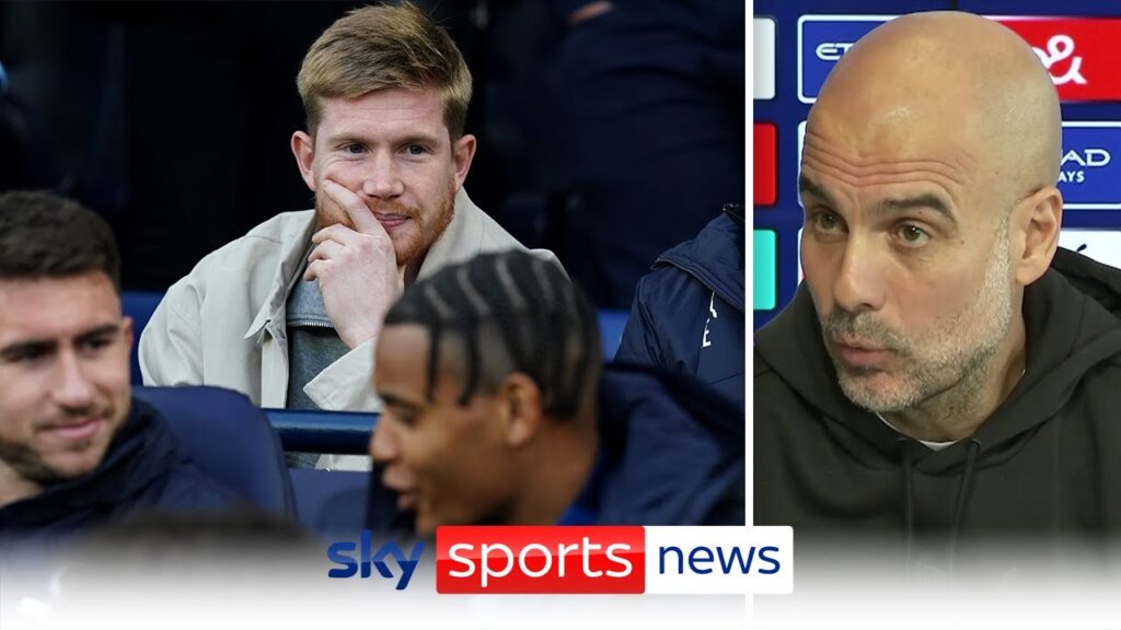 Pep Guardiola reveals Kevin De Bruyne is back in training but admits his team is 'really tired'