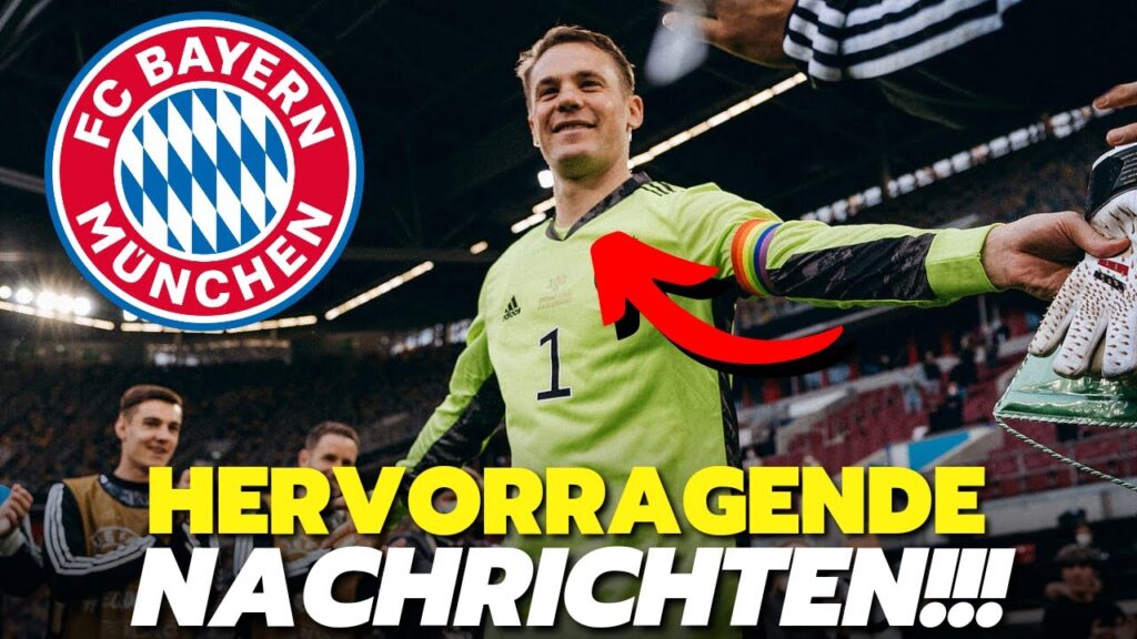 HERVORRAGENDE NACHRICHTEN VON MANUEL NEUER!!! // [BAYERN MÜNCHEN]
