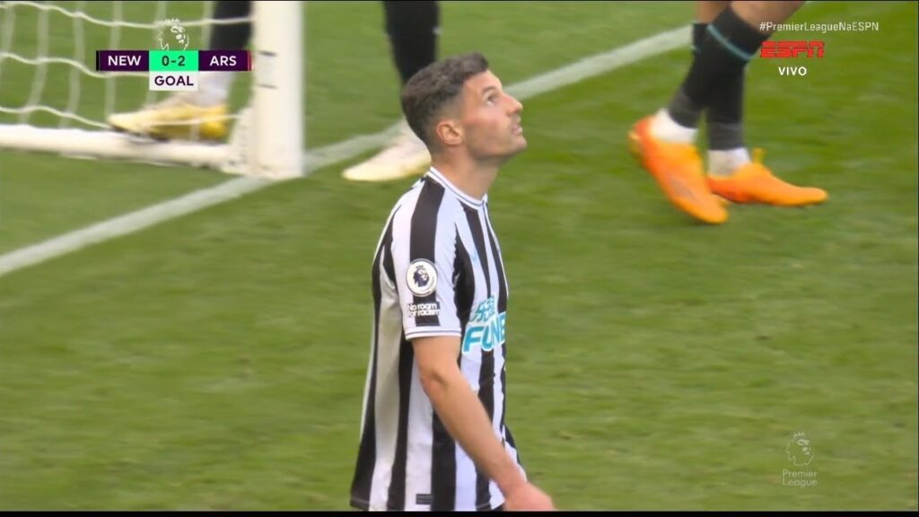 Fabian Schär Own Goal | Newcastle vs Arsenal 0-2 | All Goals & Highlights | Premier League 2022/23