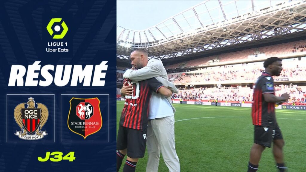 OGC NICE - STADE RENNAIS FC (2 - 1) - Résumé - (OGCN - SRFC) / 2022-2023