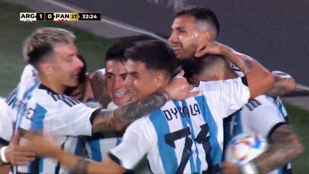 Thiago Almada Scores For Argentina vs Panama