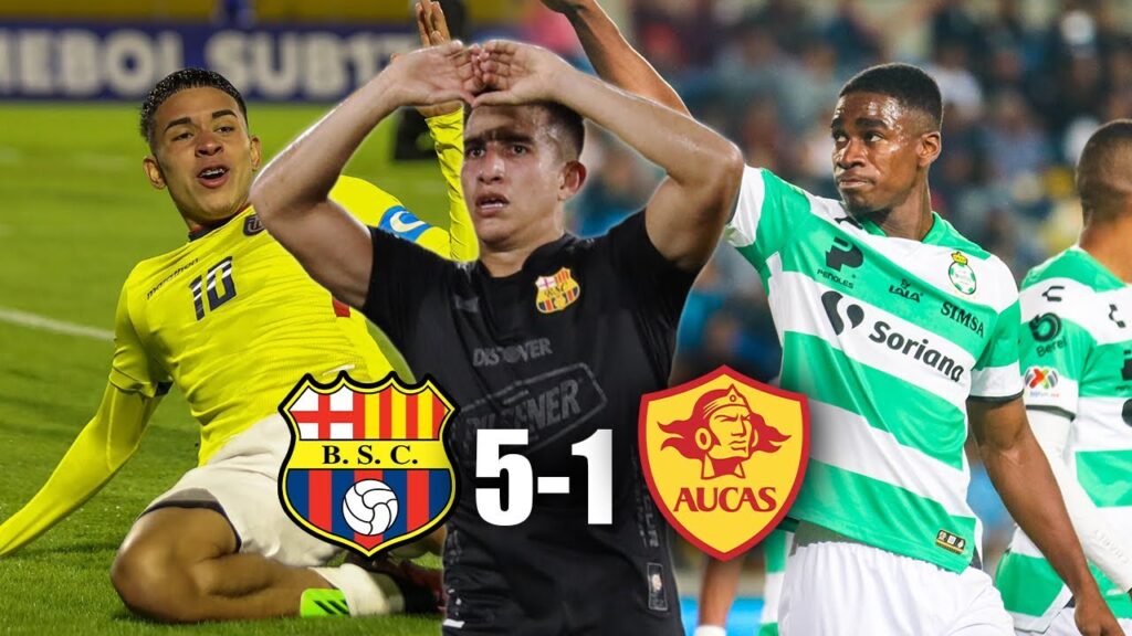 BARCELONA APLASTÓ AL AUCAS 5-1 | GOL DE FÉLIX TORRES Y A CUARTOS | KENDRY ES DUDA PARA EL MUNDIAL