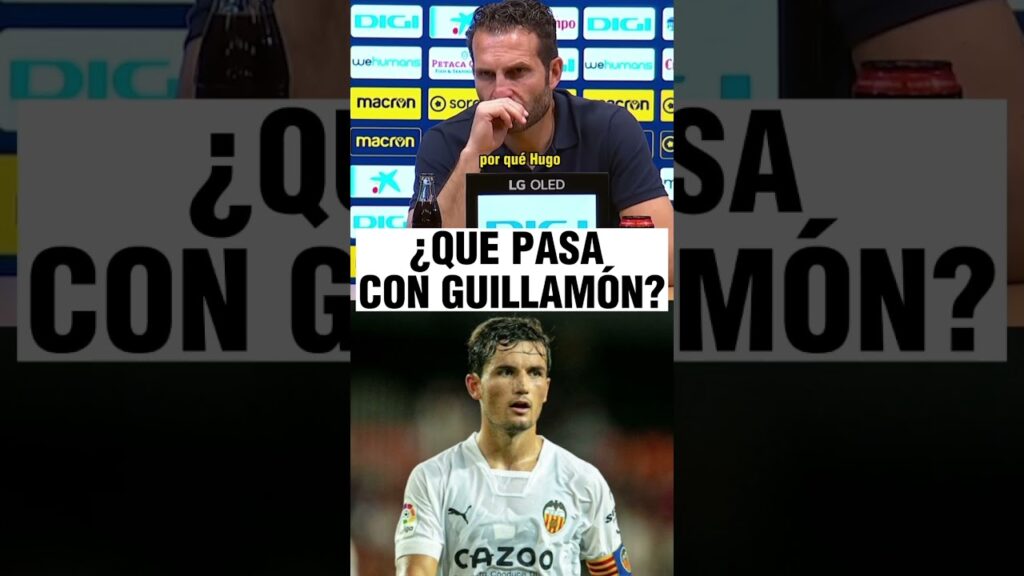 ¿Qué pasa con Hugo Guillamón? #valenciacf #guillamon #shorts