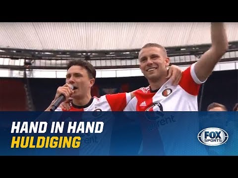 HULDIGING | Alles weer goed tussen Berghuis en Van Beek