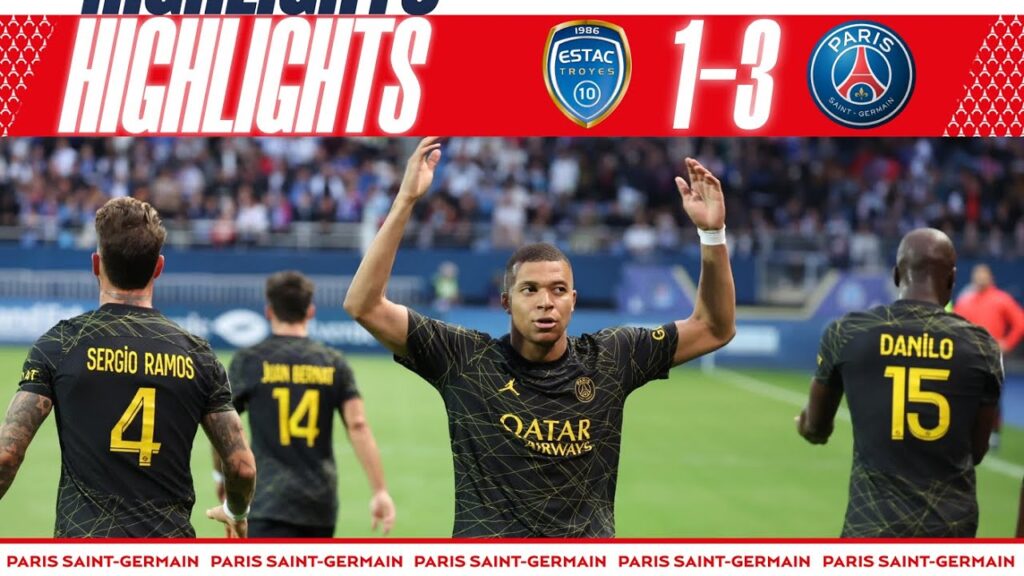 HIGHLIGHTS | TROYES 1-3 PSG | MBAPPÉ ⚽️ VITINHA ⚽️ FABIAN RUIZ ⚽️