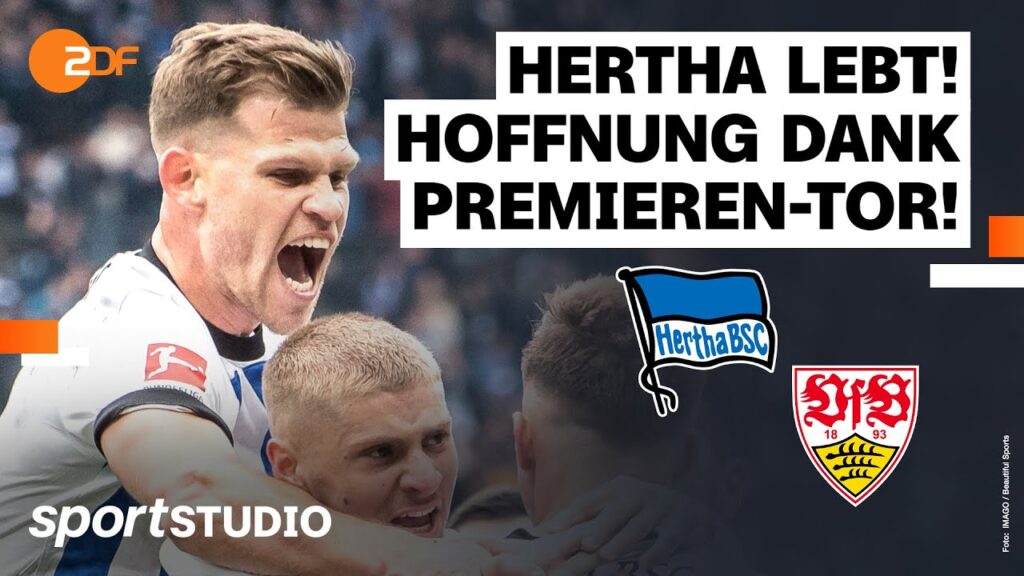 Hertha BSC – VfB Stuttgart Highlights | Bundesliga, 31. Spieltag Saison 2022/23 | sportstudio