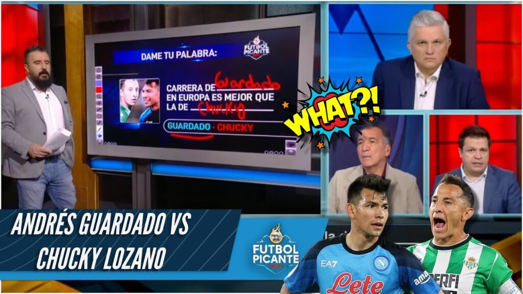 GUARDADO, mejor carrera en Europa que CHUCKY LOZANO. Cruz Azul PELIGRA en repechaje | Futbol Picante