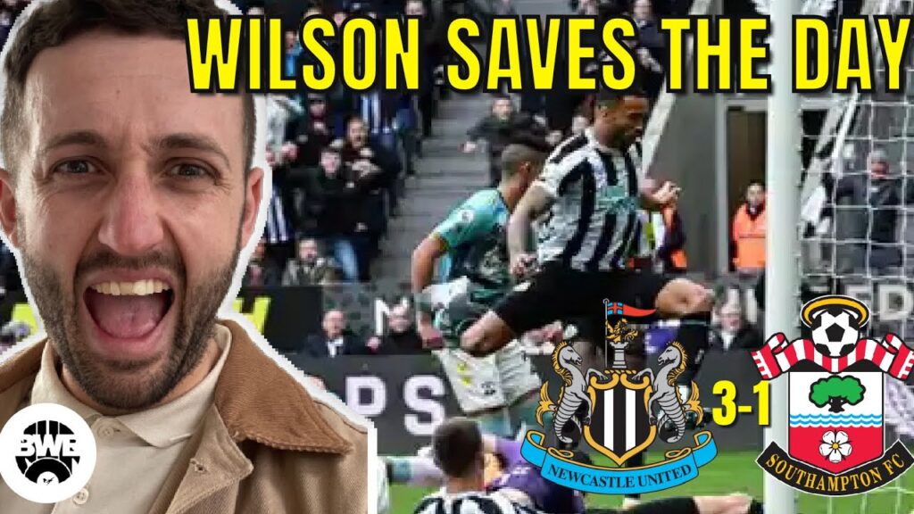 CALLUM WILSON saves the day with ANOTHER brace  | Newcastle United 3-1 Southampton Match Vlog