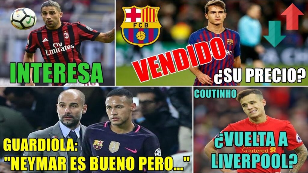 ¡DENIS SUÁREZ VENDIDO! ¿COUTINHO VUELVE AL LIVERPOOL? GUARDIOLA SOBRE NEYMAR - RICARDO RODRIGUEZ