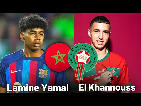 🇲🇦Lamine Yamal, El Khannouss, le FUTUR du MAROC 🇲🇦Lamine Yamal, El Khannouss, le FUTUR du MAROC