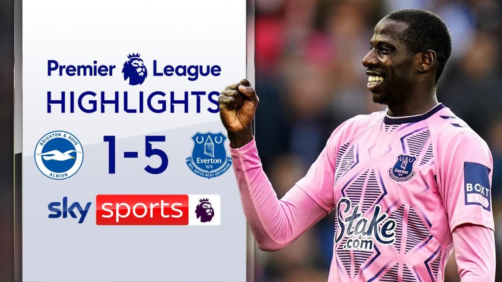 RAMPANT Everton OUT of the relegation zone! 📈 | Brighton 1-5 Everton | Premier League Highlights