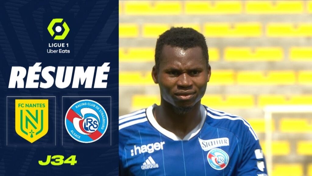 FC NANTES - RC STRASBOURG ALSACE (0 - 2) - Résumé - (FCN - RCSA) / 2022-2023