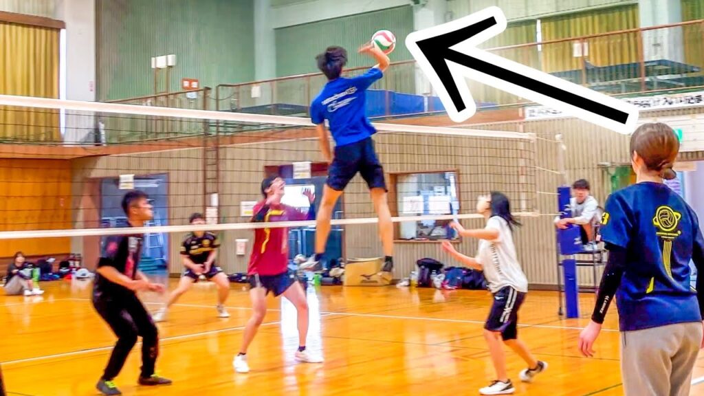 【バレーボール】この高さのクイックはチートすぎですw 【バレーボール】この高さのクイックはチートすぎですw