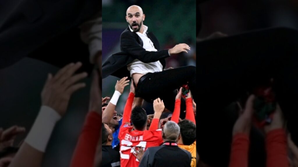 walid regragui best moments #shorts