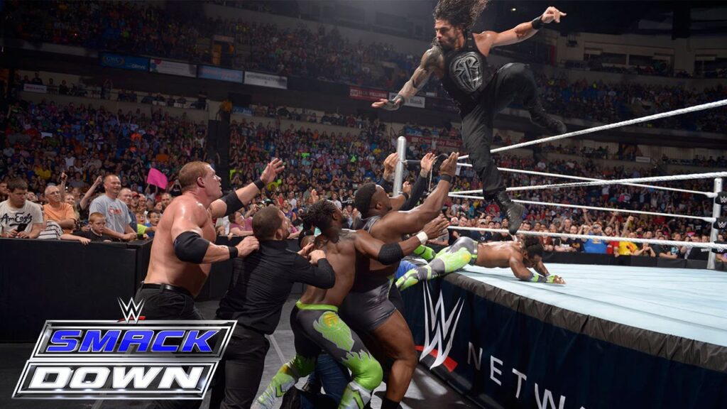 Dean Ambrose & Roman Reigns vs. Kane & Seth Rollins: SmackDown, May 28, 2015