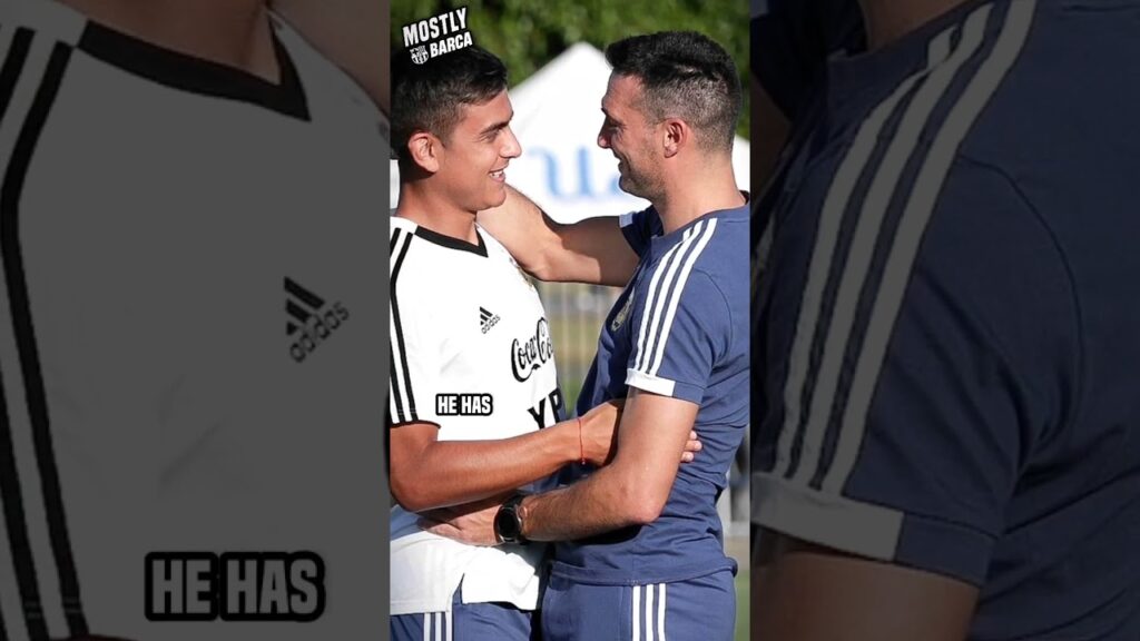 Lionel scaloni Kids is in Love with Dybala And Messi 😳♥️🇦🇷 || #paulodybala #leomessi