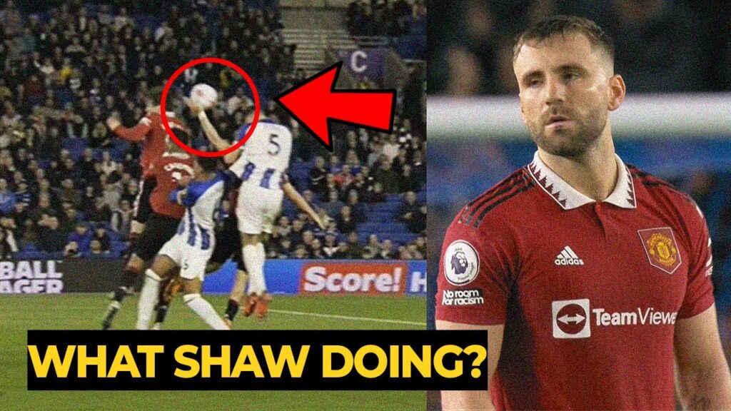 Luke Shaw MISTAKES against Brighton making Man Utd lose today | Manchester United News Today