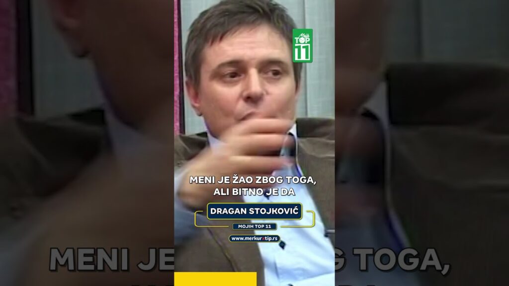 I da sam postigao gol, Borac bi osvojio trofej - Dragan Stojković - Mojih TOP 11