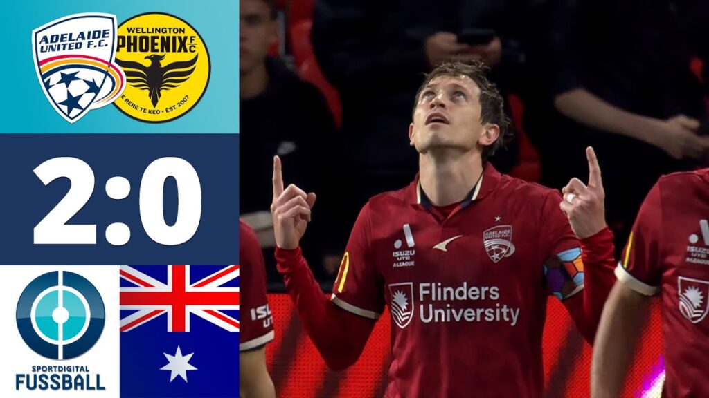 Goodwin entscheidet Elimination Final für Adelaide | Adelaide United - Wellington Phoenix